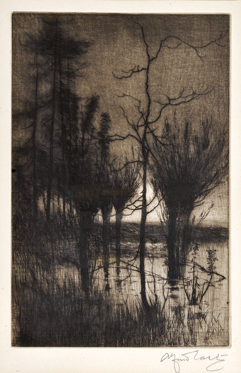 A Midnight Moon - Etching (KETKM: 56)